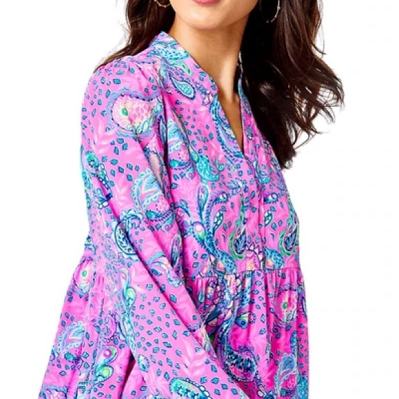 Lilly Pulitzer Winona Dress Strut Your Stuff - Picture 2 of 5